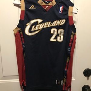 Lebron James Cleveland Cavaliers navy jersey